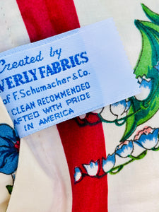 Pair of Vintage Chintz Waverly Shams