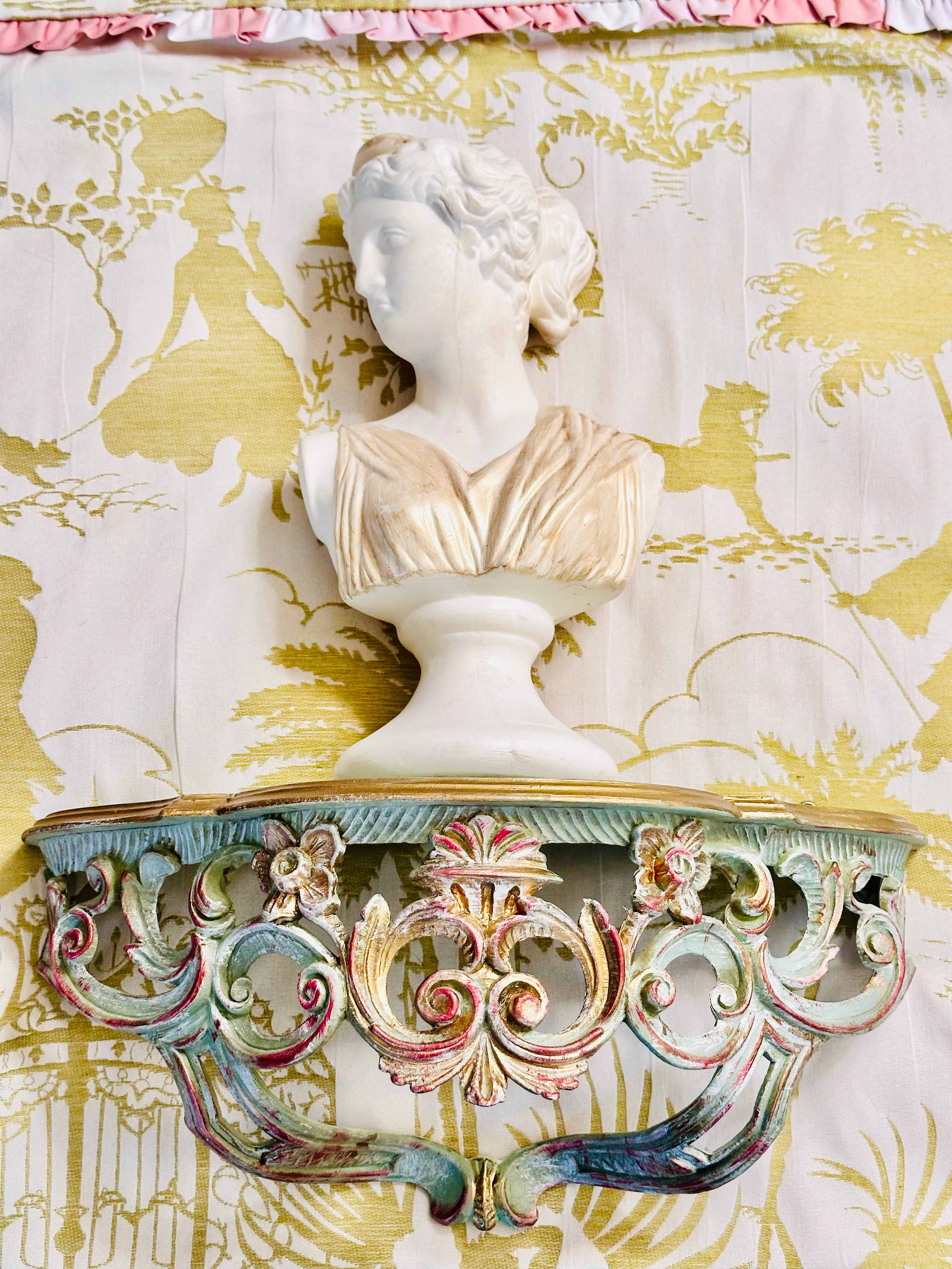 Ornate Large Italian Wall Shelf