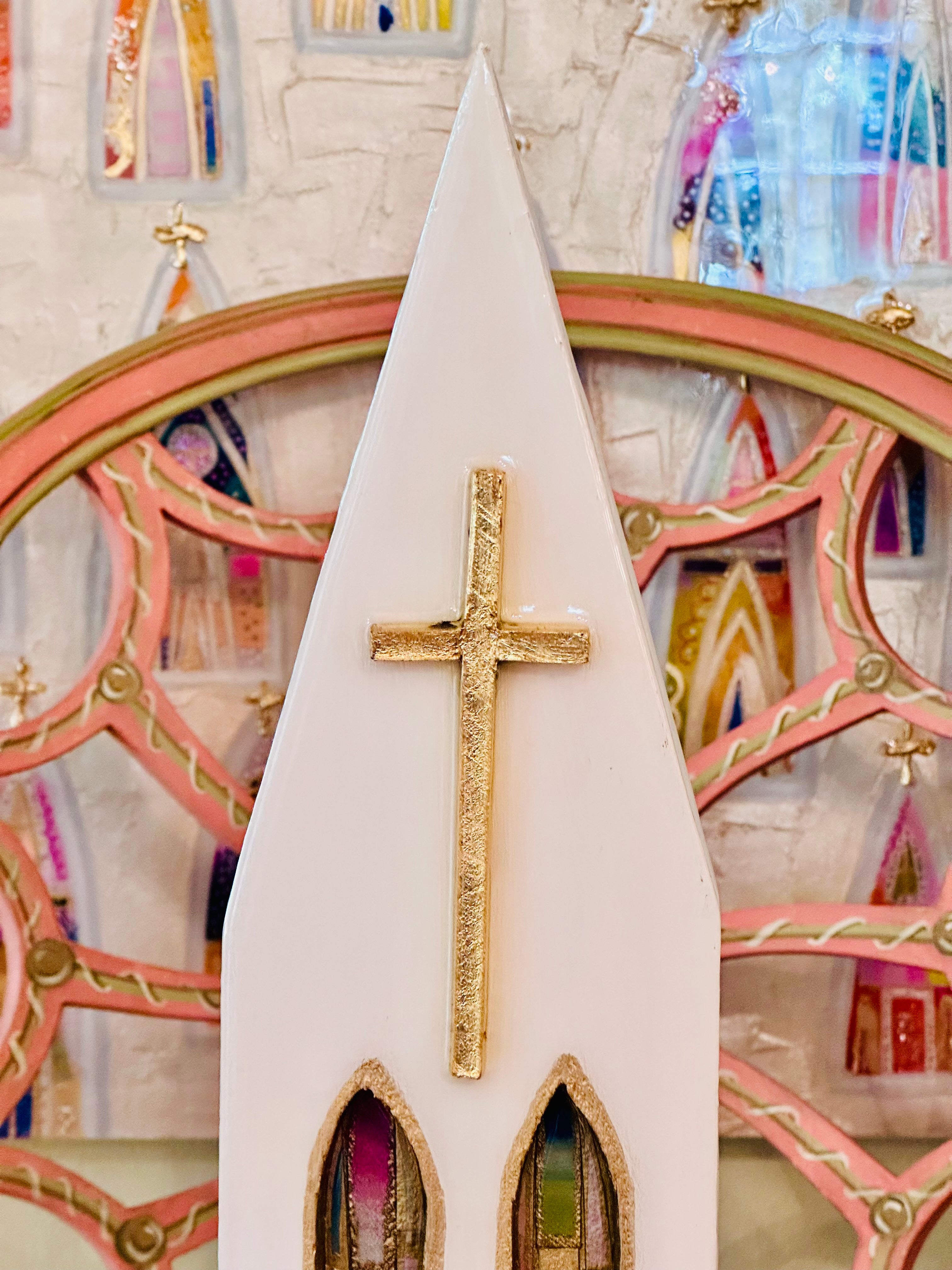 Art Fiala & Laura Rice Cathedral - 13 inches