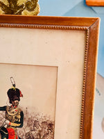 Load image into Gallery viewer, Striking Antique French Imperial Guard Lithograph
