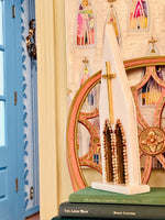 Load image into Gallery viewer, Art Fiala &amp; Laura Rice Beaded Cathedral - 15 inches
