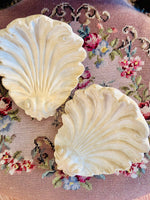 Load image into Gallery viewer, Magnificent Carved Shell Drapery Rod Holders
