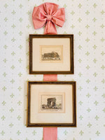 Load image into Gallery viewer, Pair of Exquisite Parisian Scenes Etchings 
