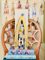 Load image into Gallery viewer, Blue &amp; White Cathedral by Laura Rice
