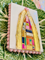 Load image into Gallery viewer, Perfectly Pink Petite Bobbin Cathedral by Laura Rice
