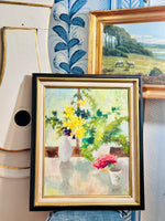 Load image into Gallery viewer, Vintage Signed Oil Still Life
