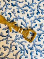 Load image into Gallery viewer, Vintage Solid Brass Whale Bottle Opener
