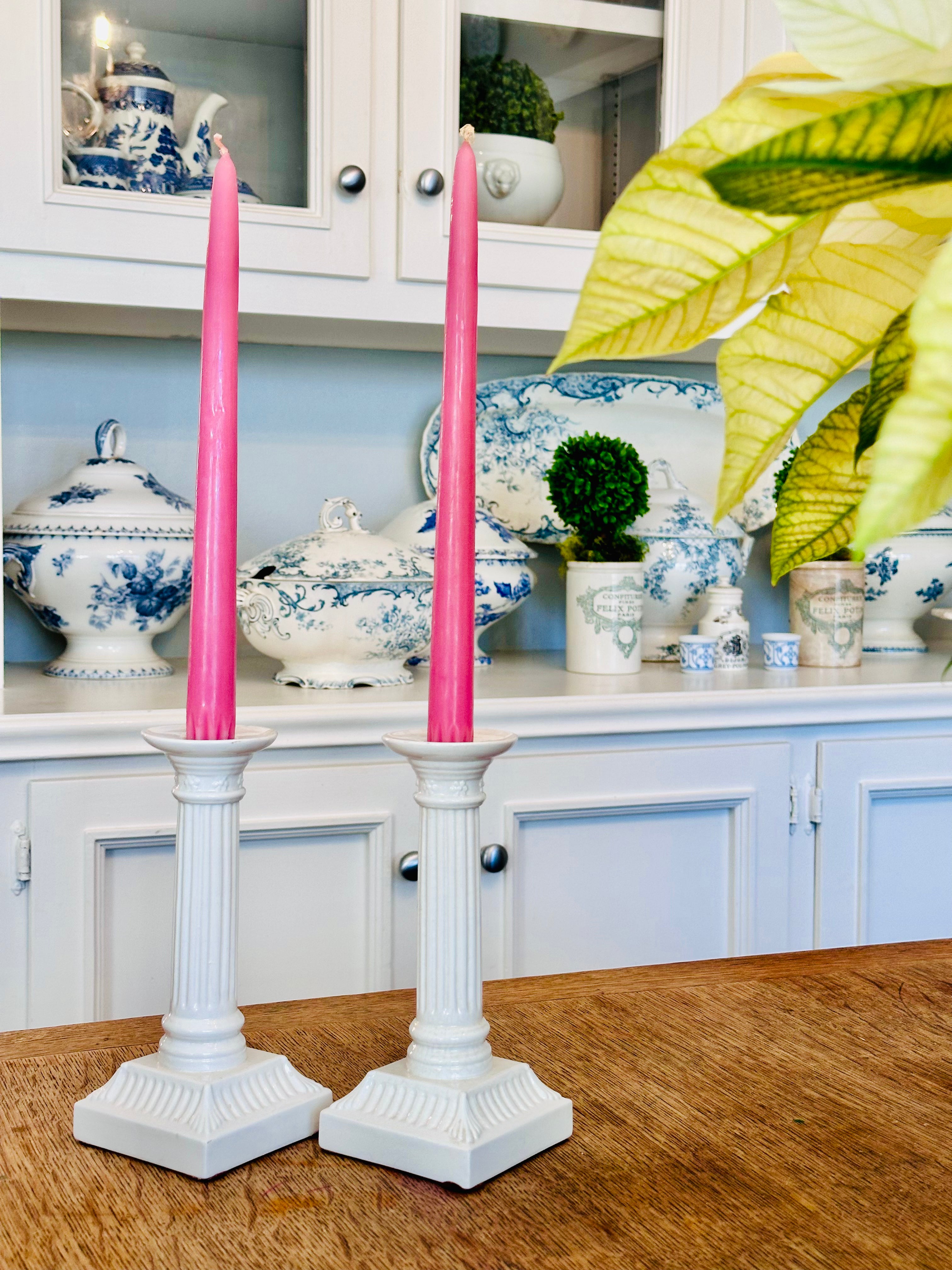 Classic Mottahedeh Candlesticks