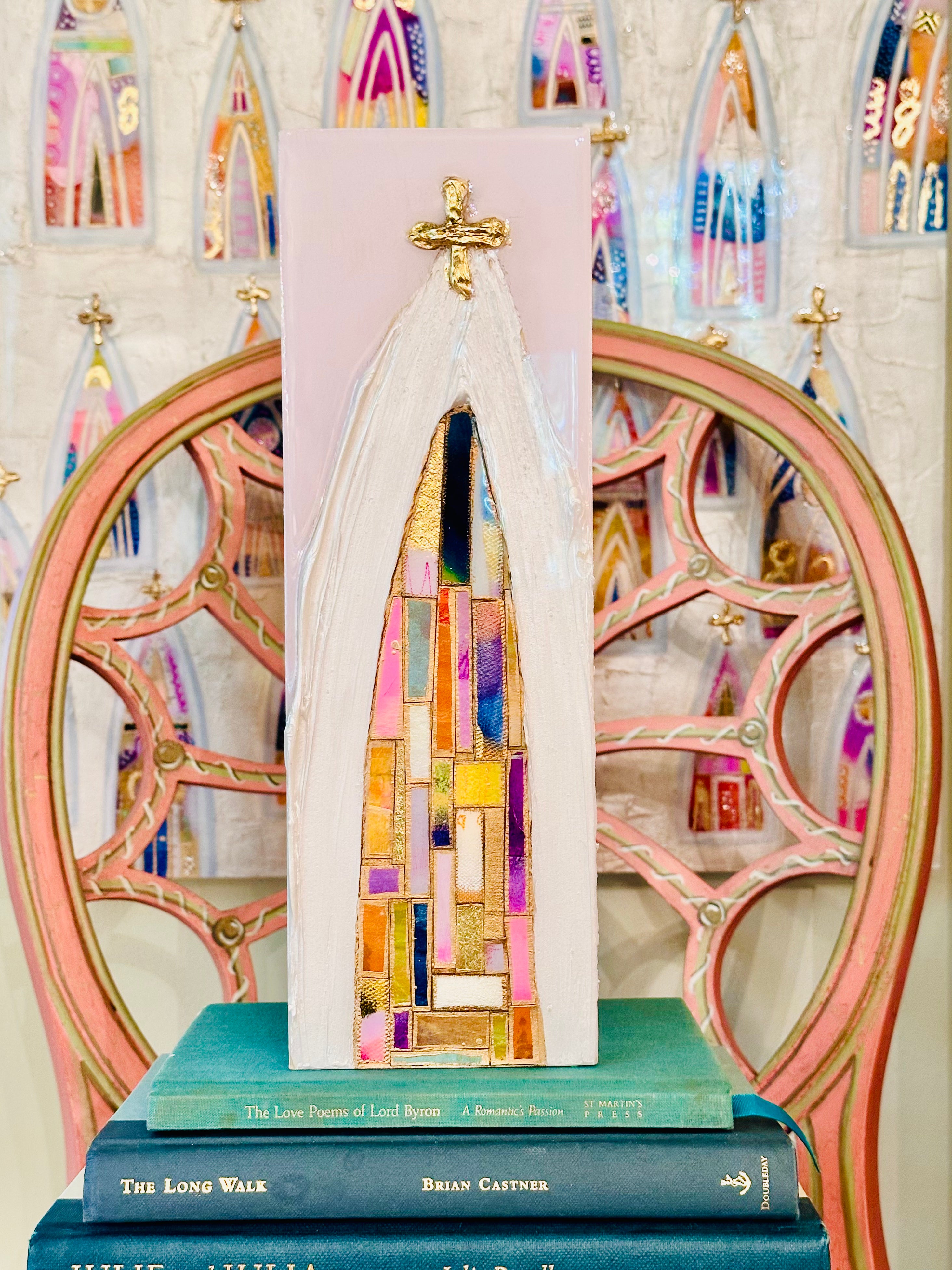 Perfectly Pink Cathedral by Laura Rice