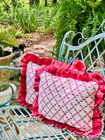 Load image into Gallery viewer, Pair of Custom Ruffle Pillows
