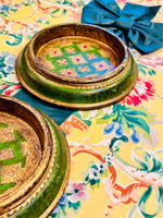 Load image into Gallery viewer, Pair of Very Rare Florentine Round Wall Hangings
