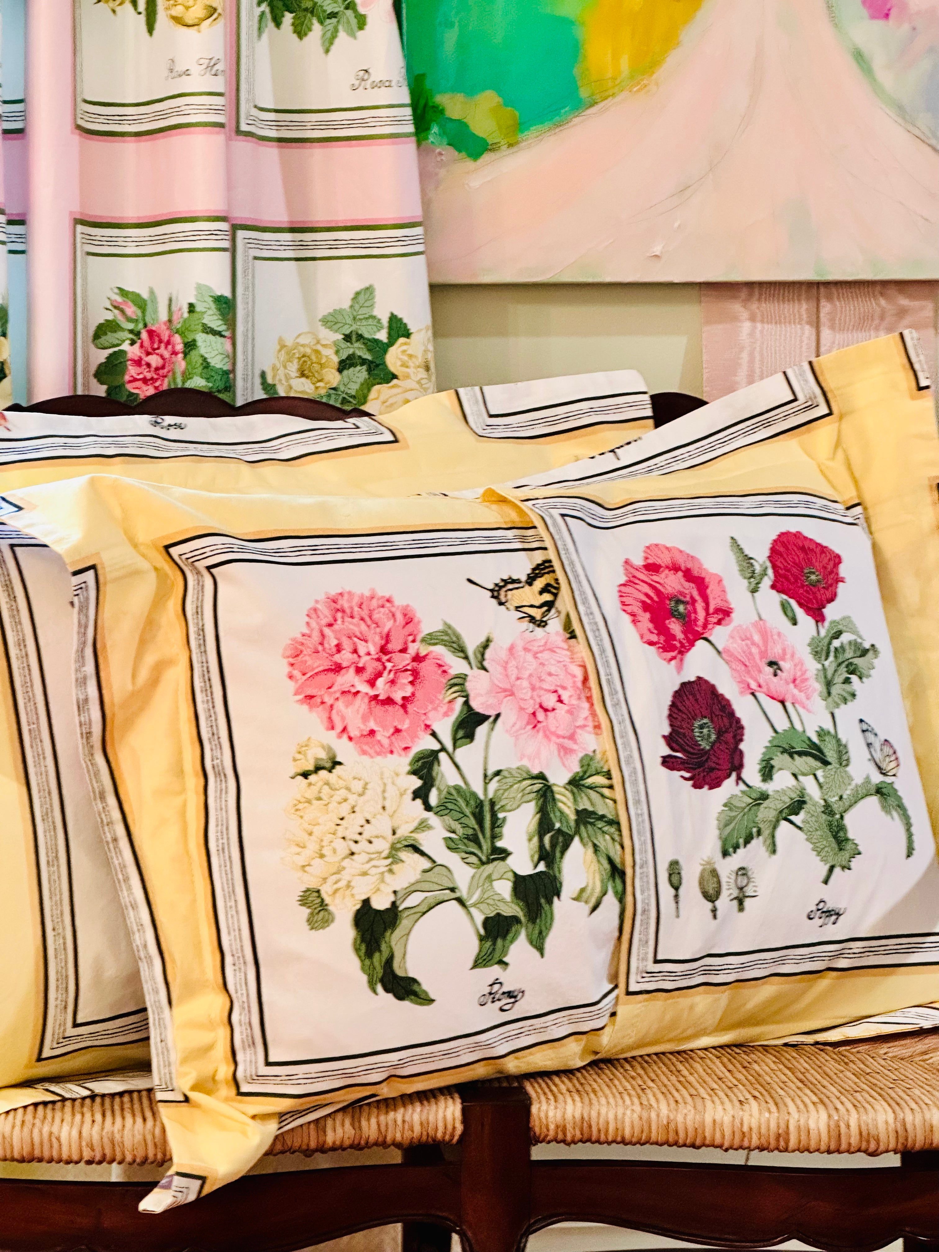 Vintage Waverly Shams