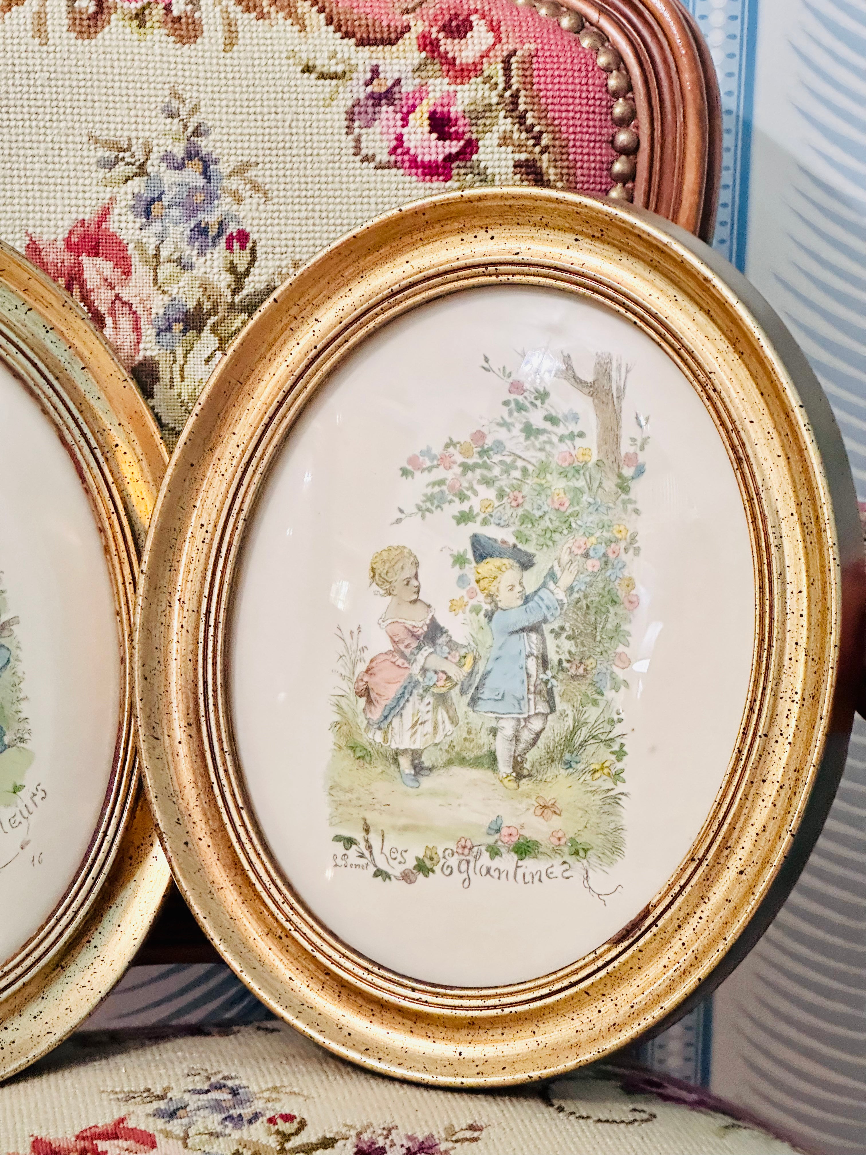Pair of Darling French Prints