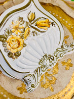 Load image into Gallery viewer, Large Hand Painted Italian Cachepot
