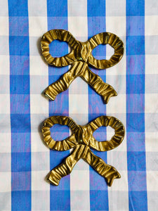 Pair of Andrea by Sadek Brass Bows