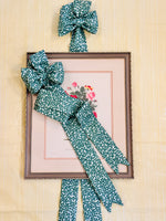 Load image into Gallery viewer, Vintage Waverly Rose Hip Willow &amp; Pearls Bows
