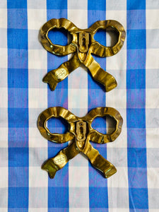 Pair of Andrea by Sadek Brass Bows