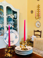 Load image into Gallery viewer, Exquisite Pair of Gilded Italian Tole Candleholders
