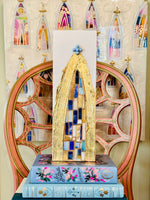 Load image into Gallery viewer, Blue &amp; White Cathedral by Laura Rice
