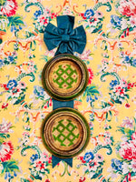 Load image into Gallery viewer, Pair of Very Rare Florentine Round Wall Hangings
