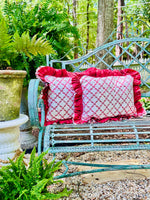 Load image into Gallery viewer, Pair of Custom Ruffle Pillows

