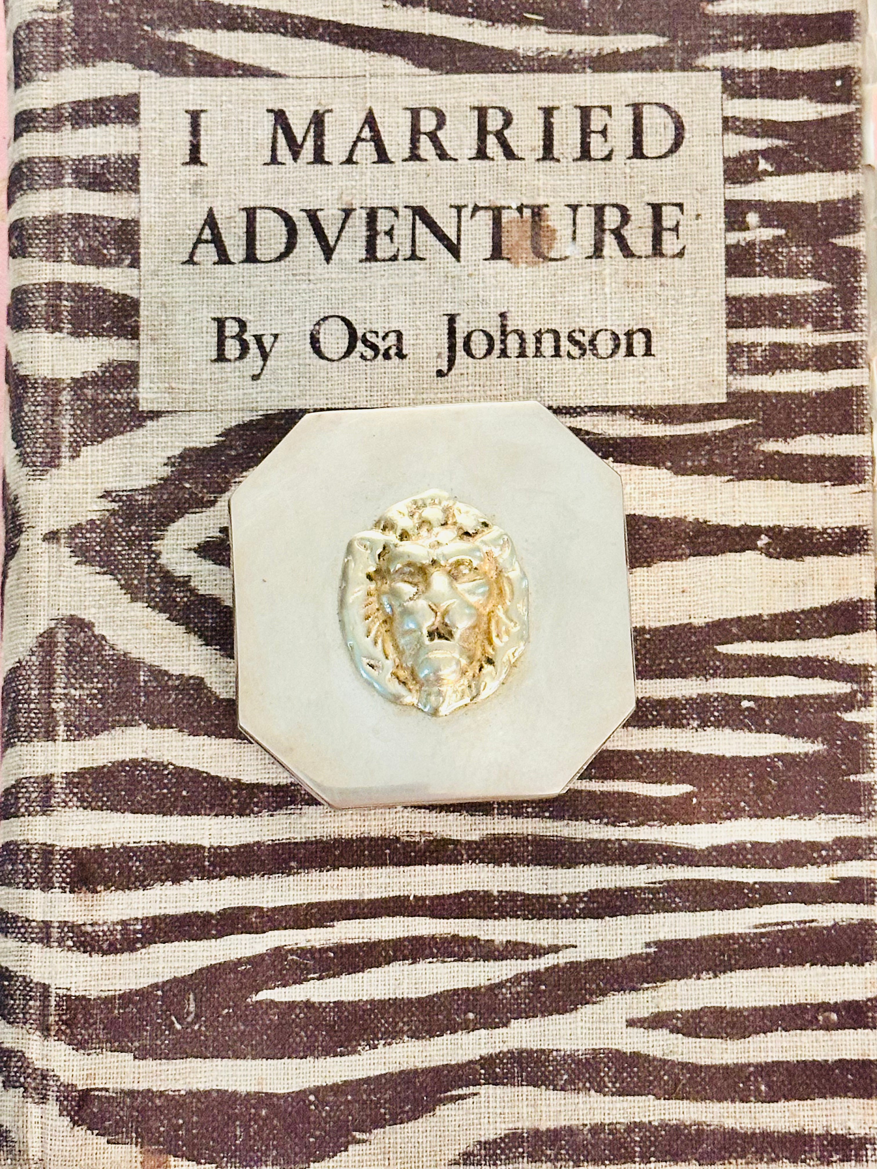 Brass Lion’s Head Trinket Box