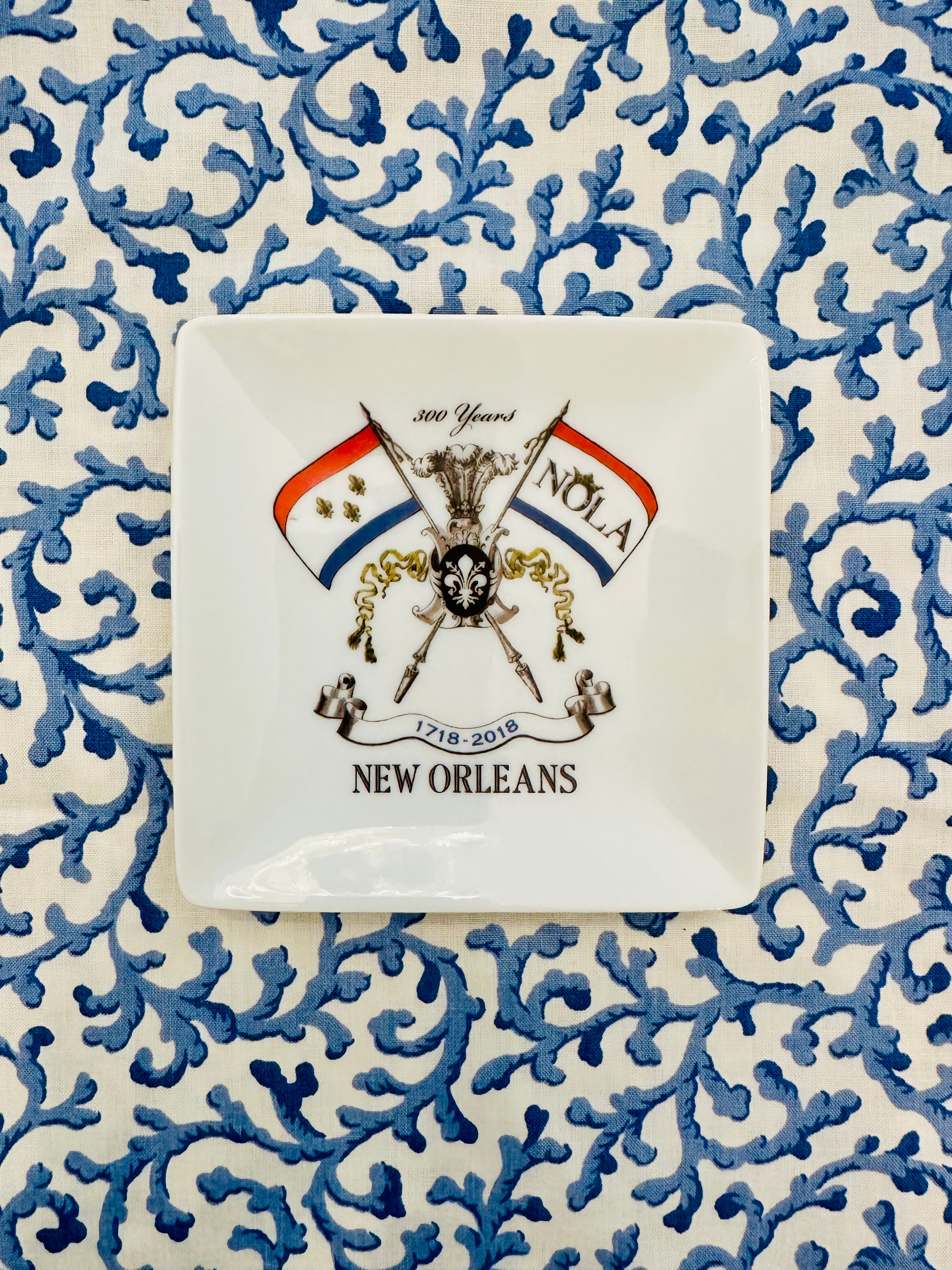 300 Year Commemorative New Orleans Trinket Dish