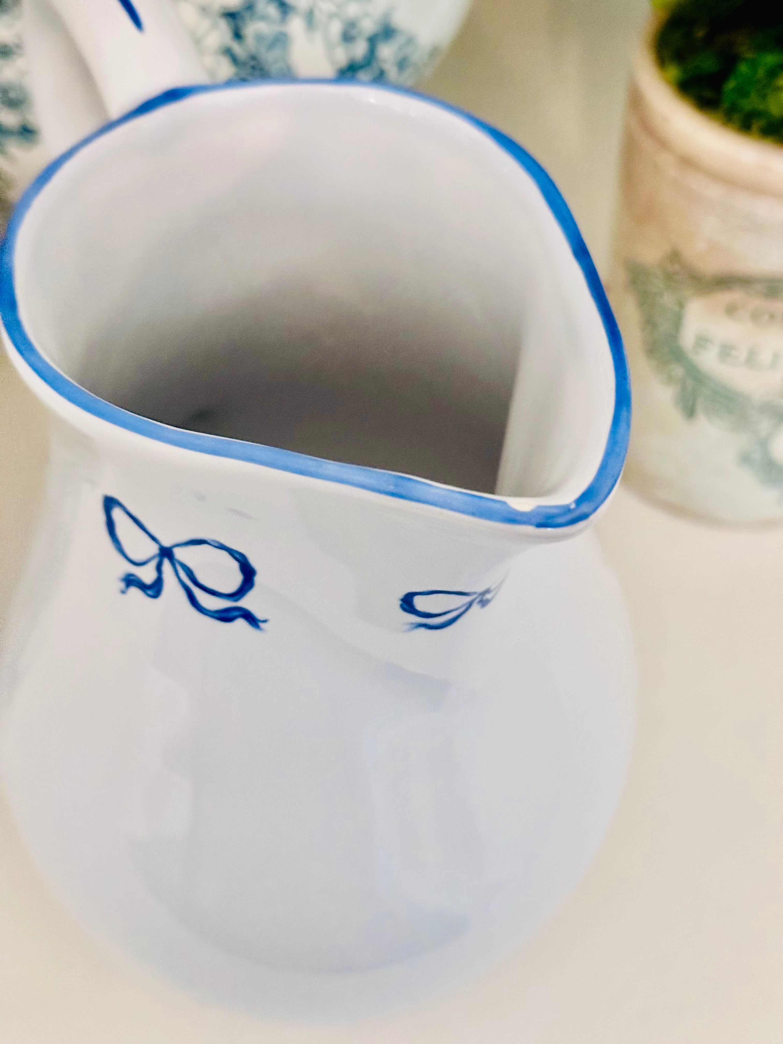 Rare & Sought After Ruben Blue Pitcher