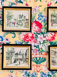 Set of Four Parisian Prints
