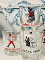 Load image into Gallery viewer, Vintage Whiskey Glasses Purchased in Europe
