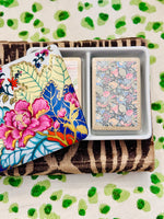 Load image into Gallery viewer, 1980s Tobacco Leaf Playing Card Box
