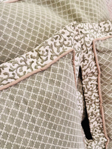 Set of Three Waverly Savoy in Sage Pillows