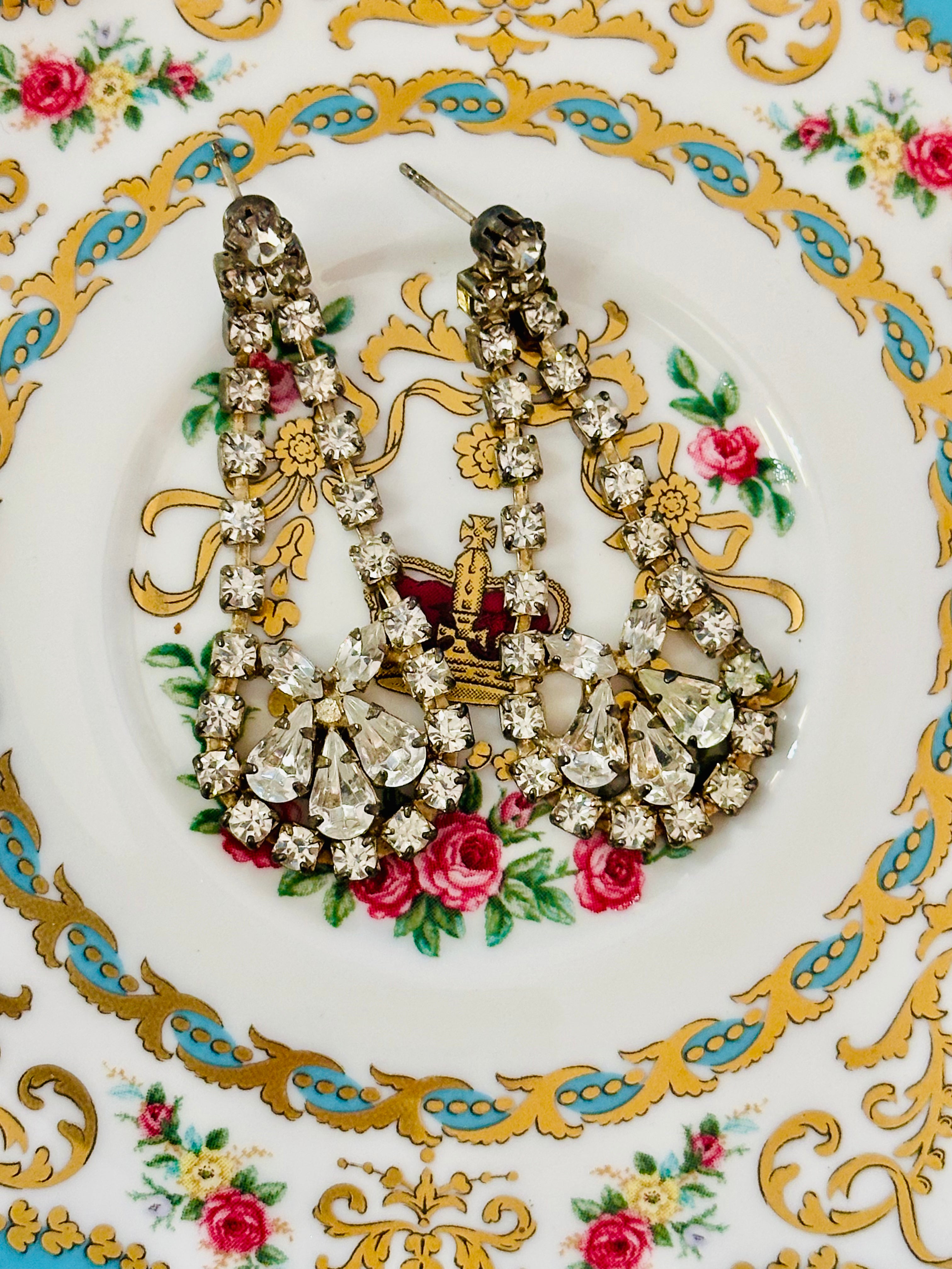 Dazzling Vintage Earrings