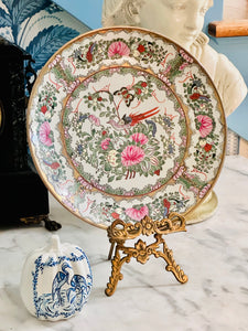 Breathtaking Chinoiserie Plate