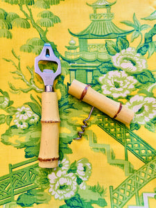Chic Faux Bamboo Bottle Openers