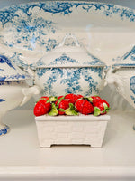 Load image into Gallery viewer, Italian Lidded Box with Strawberries
