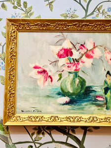 Lovely Chinoiserie Original Painting