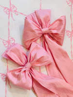 Load image into Gallery viewer, The Classic Pink Willow &amp; Pearls Bow
