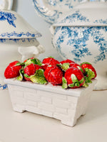 Load image into Gallery viewer, Italian Lidded Box with Strawberries
