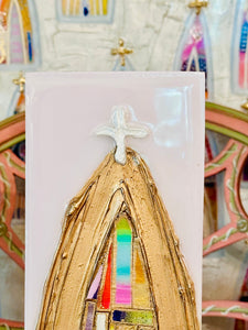 Perfectly Pink Cathedral by Laura Rice