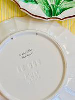 Load image into Gallery viewer, Pair of Italian Vintage Chelsea House Floral Plates
