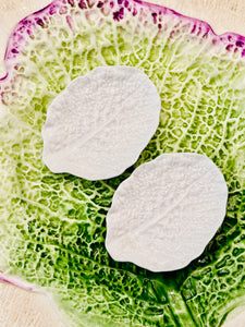 Spode Bone China Cabbage Butter Pats