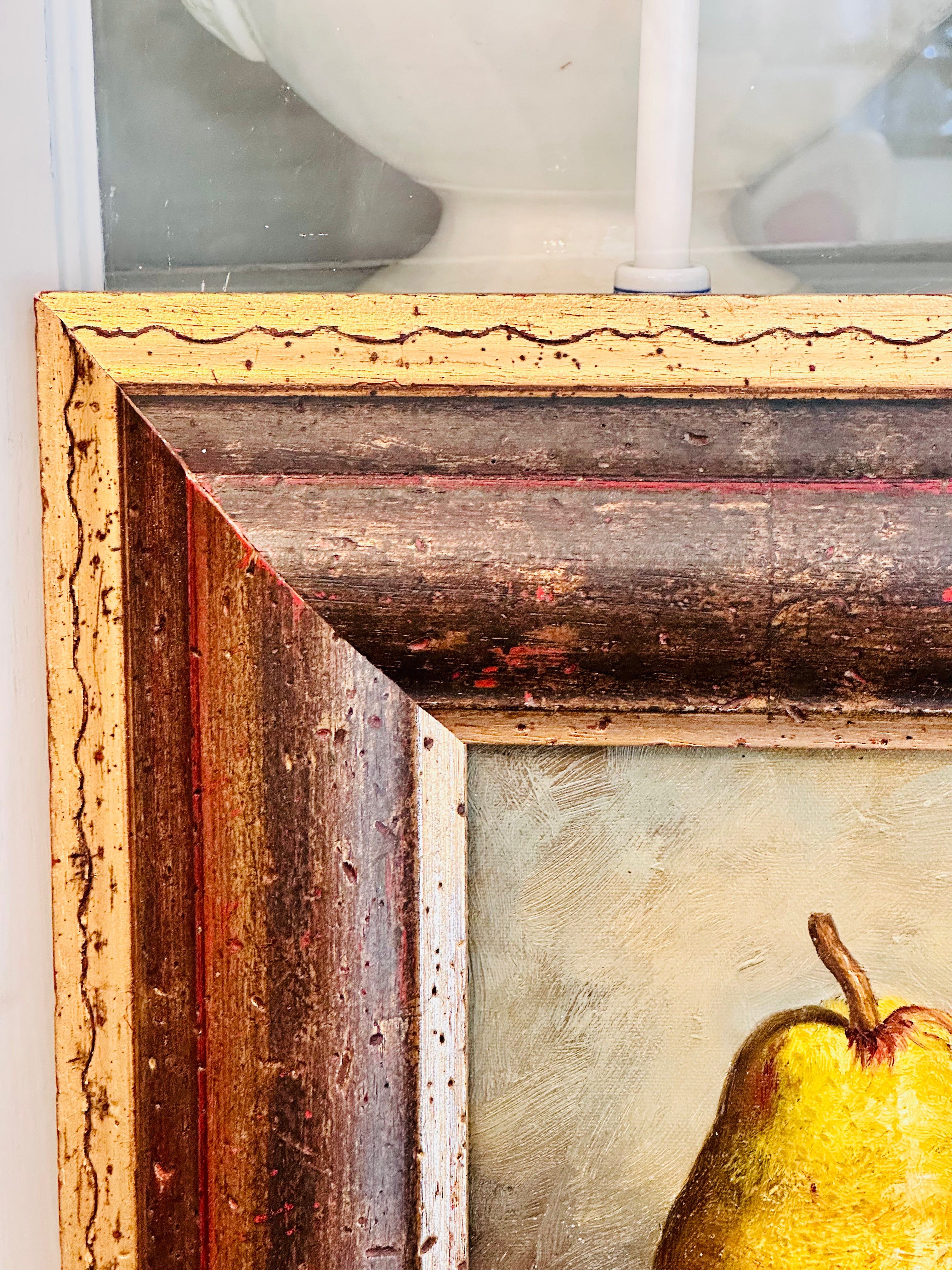 Lovely Pair of Pears - Oil Painting