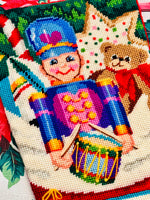 Load image into Gallery viewer, The Most Darling Needlepoint Stocking
