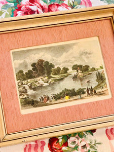 Pair of Beautifully Framed Engravings