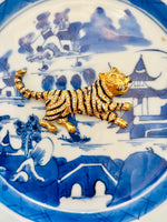 Load image into Gallery viewer, Vintage Leaping Tiger Brooch
