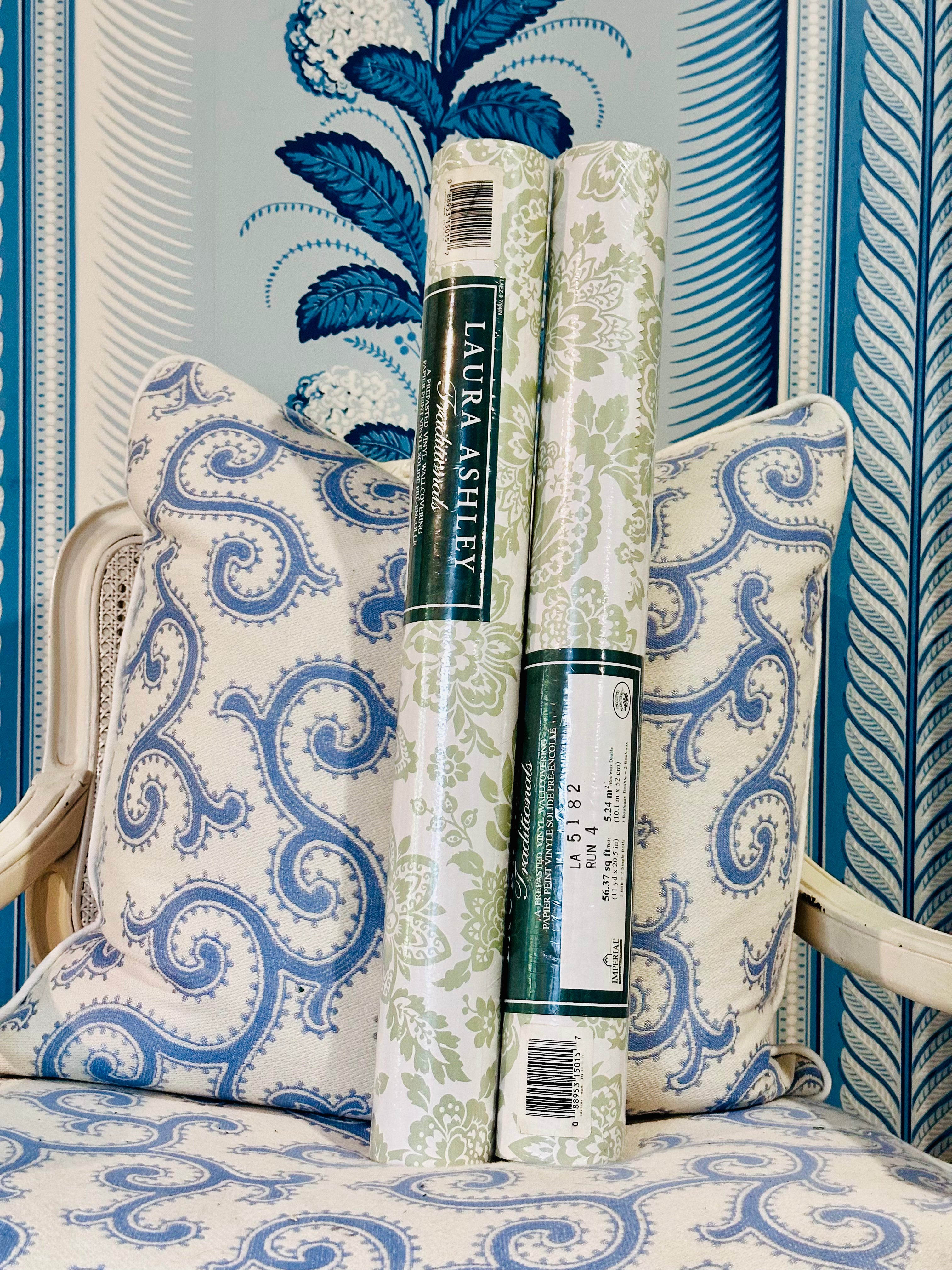 Vintage Laura Ashley Wallpaper