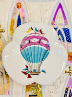 Load image into Gallery viewer, Large Limoges French Hot Air Balloon Trinket Box

