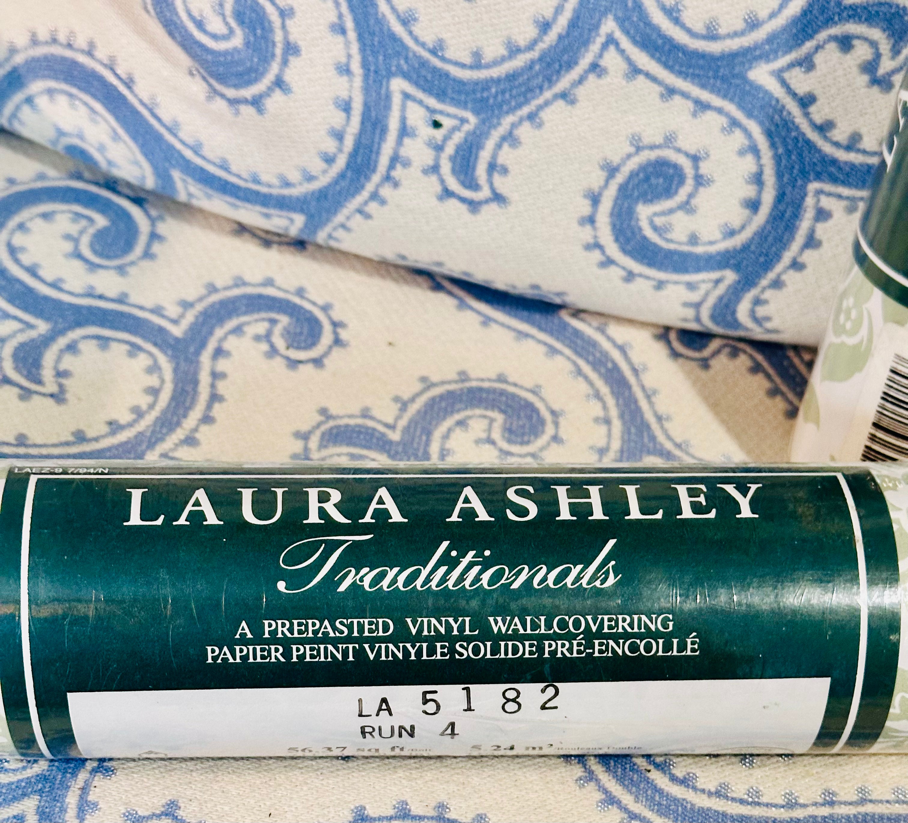 Vintage Laura Ashley Wallpaper