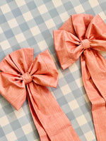 Load image into Gallery viewer, Vintage Waverly Harmony Pink Chintz Willow &amp; Pearls Bows
